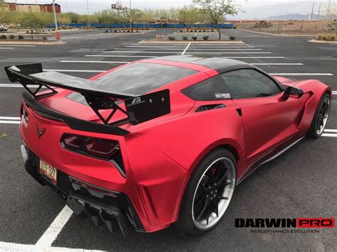 Darwinpro Bkss Style Rear Diffuser For Corvette C7 Stingray Z51 And Z06