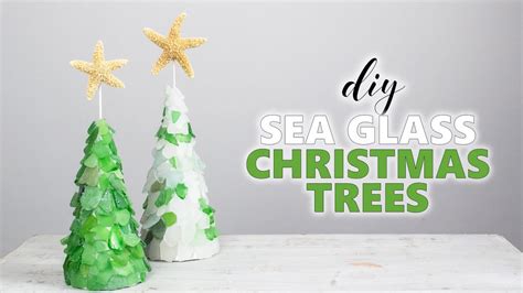 Diy Sea Glass Christmas Tree Youtube