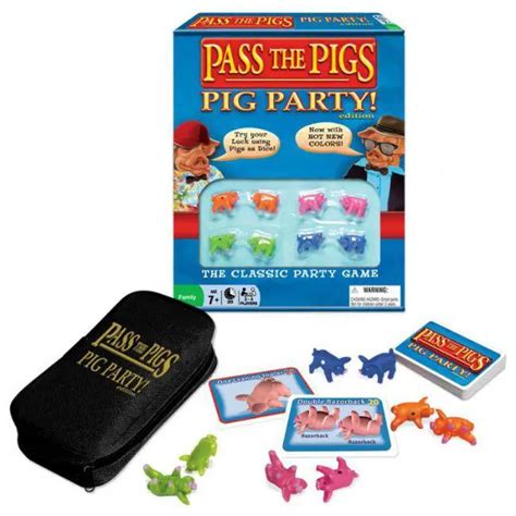 Pass The Pigs Party Edition Board Game Dicey Goblin