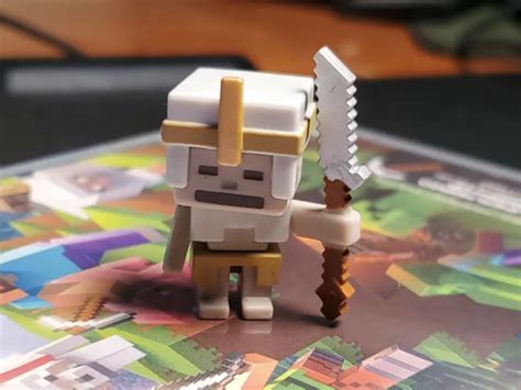 Minecraft Mattel Dungeon Mini Figure Mystery Series 20 Skeleton