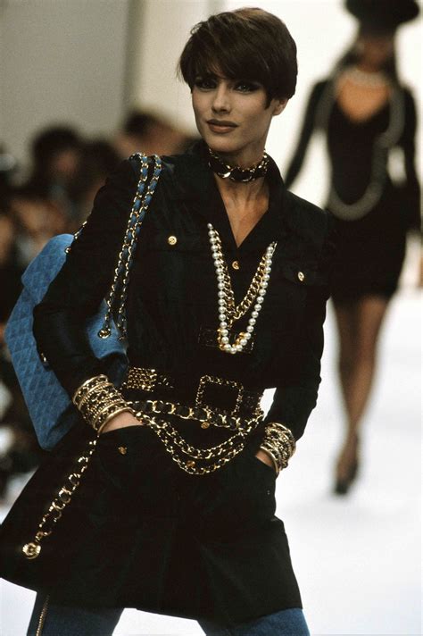 Chanel In The 90s Chanel Fall 1991 Ready To Wear Vintage Couture