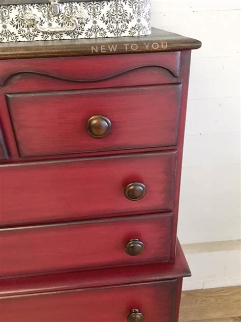 Top burgundy paint & pottery studios: Pin on New to You Furniture Refinishing