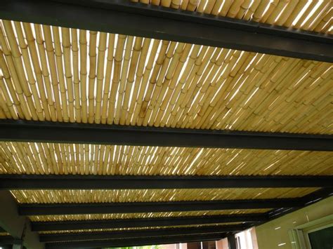 Pergola With Bamboo Roof Outdoor Pergola Bamboo Roof Pergola Designs