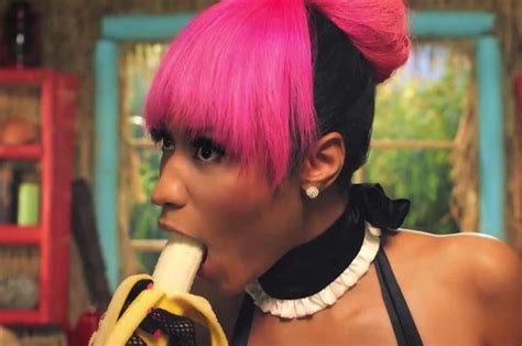 Naughty Nicki Minaj Ignores PMs Music Video Laws With New X RATED Anaconda Video Daily Star