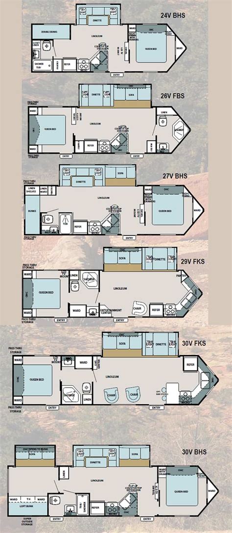 I'd check the fr forum for specific info. Forest River ST Super Lite travel trailer floorplans