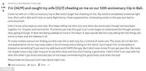 Reddit Distraught Husband Catches Wife Cheating During 10 Year