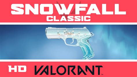 Snowfall Classic Valorant Skin New Christmas Skins Showcase Youtube