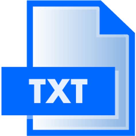 TXT File Extension Icon - File Extension Icons - SoftIcons.com