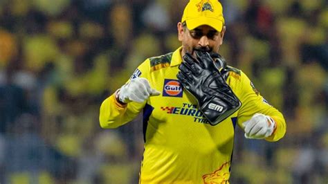 Ms Dhoni To Be Banned For Ipl 2023 Final Crictoday