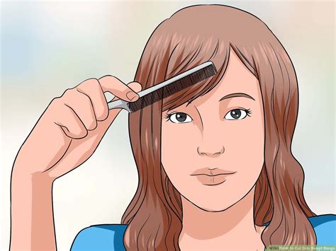 When your bangs are completely dry, brush them out and sweep them to the side. How to cut side swept bangs for thin hair ...