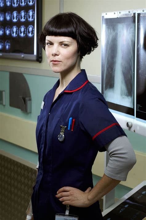 Sarah Jane Potts As The Fiercely Independent Nurse Eddi Mckee Sarah Jane Potts Holby City