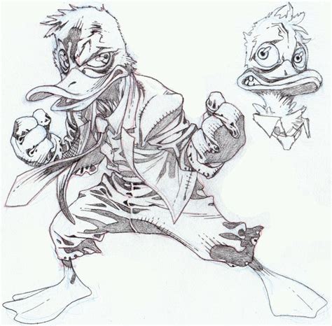Howard The Duck Ilustrações Personagens Dungeons And Dragons Figura Desenho