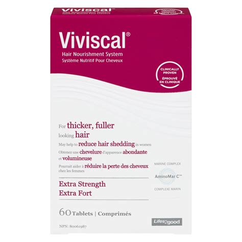 Viviscal Extra Strength Hair Nourishment System Tablets Walmart Canada