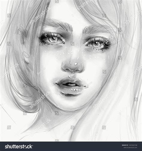 Details 80 Beautiful Girl Face Sketch Ineteachers