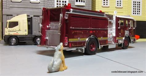 My Code 3 Diecast Fire Truck Collection American La France Eagle