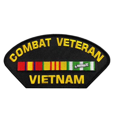 Vietnam Veteran W Ribbon Da Nang Station Patch