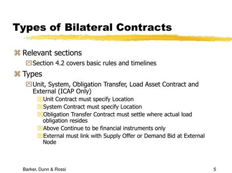 Ppt Bilateral Contract And Settlement Market Rules For Cms Phase I