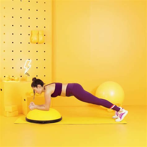 15 Best Bosu Ball Exercises For Total Body Tone From A Trainer