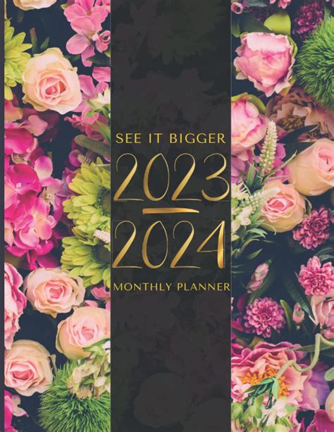 Buy See It Bigger Planner 2023 2024 Monthly 24 Month Planner 2023 2024 2 Year Monthly Planner