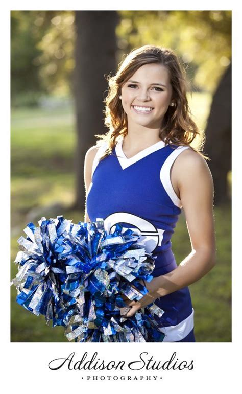 Senior Portrait Photo Picture Idea Cheer Cheerleader Cheerleading Photography Poses