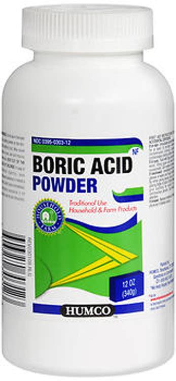 Humco Boric Acid Powder 12 Oz The Online Drugstore
