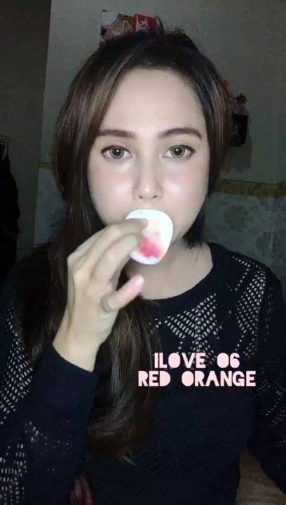 Ilav Lipstik No Red Orange Tahan Lama Tdk Kering Warna Baru Lazada