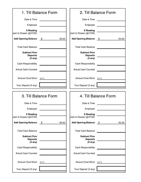Sample Example And Format Templates 6 Petty Cash Journal Template