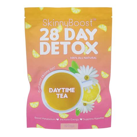 Skinny Boost 28 Day Detox Daytime Tea Shop Tea At H E B