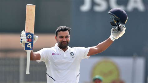 India Vs South Africa Ranchi Test Rohit Sharma Smashes His Maiden