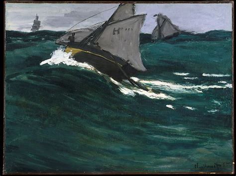 Claude Monet The Green Wave The Met Impressionist Paintings