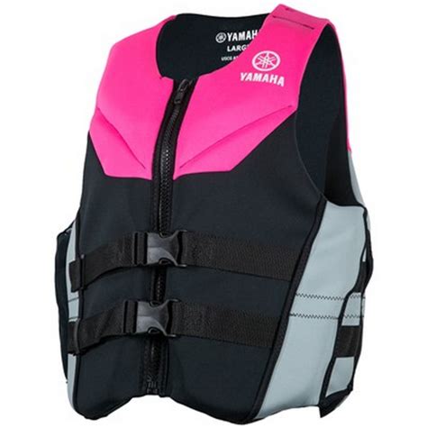 Oem Yamaha Womens Neoprene 2 Buckle Pfd Life Jacket Vest Ebay