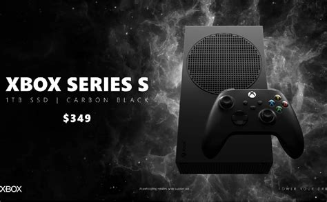 Xbox Revela Nova Series S ‘carbon Black Com 1 Tb Lançamento Em