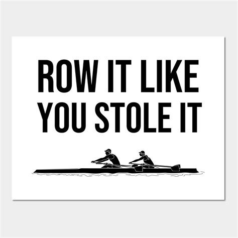 Rowing Gifts Rower Rowing Crew Rowing Boat Team Wall And Art Print Rowing In Rowing
