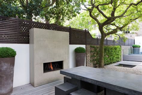 Luciano Giubilei Fireplace Modern Outdoor Fireplace Contemporary