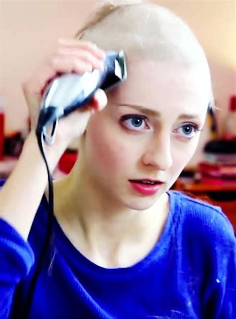 This Head Shaving Video Is Super Emotional Woman Shaving Shave Her