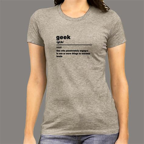 Geek Definition T Shirt For Women