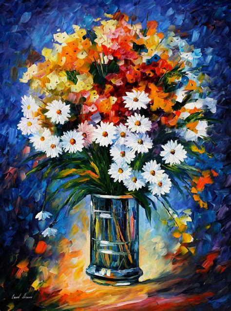 Beautiful And Realistic Flower Paintings Templates Perfect