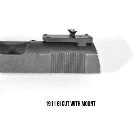 Egw Deltapoint Pro Gi 1911 Sight Mount 4shooters