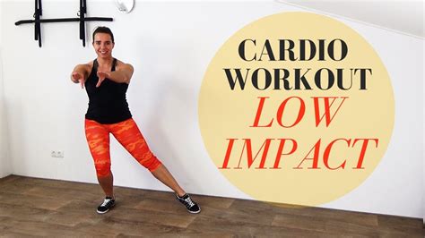 20 Minute Low Impact Cardio Workout No Jumping Low