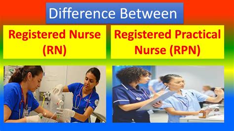 Difference Between Registered Nurse Rn And Registered Practical Nurse