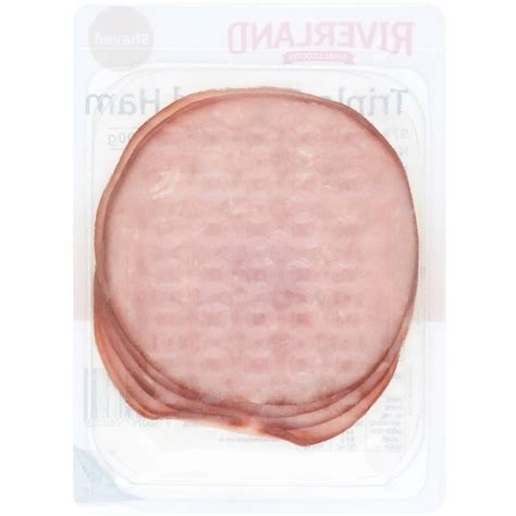 Riverland Triple Smoked Ham Shaved 100g Woolworths
