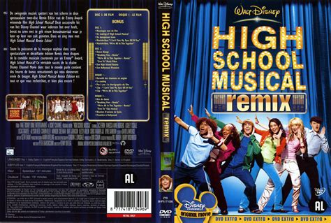 Jaquette Dvd De High School Musical Remix V2 Cinéma Passion