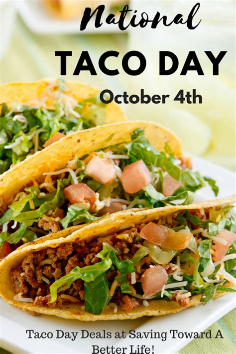 Today Is National Taco Day 2022 Deals Here