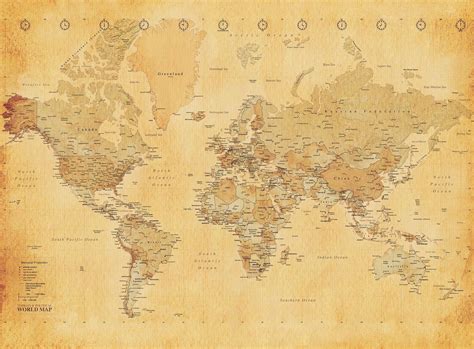 And installing a vintage map really helps in creating an authentic. Antique Map Wallpapers - Top Free Antique Map Backgrounds ...
