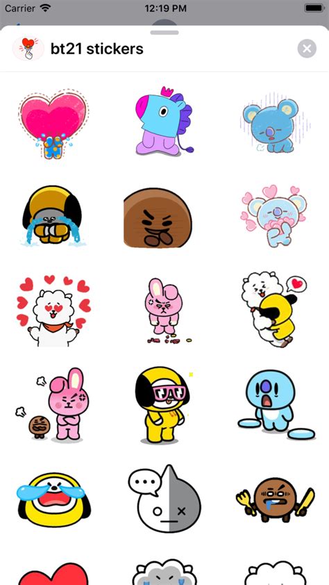 Bt21 is the first project of line friends creators. BT21 Stickers App for iPhone - Free Download BT21 Stickers ...