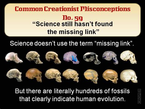 Creationist Misconceptions