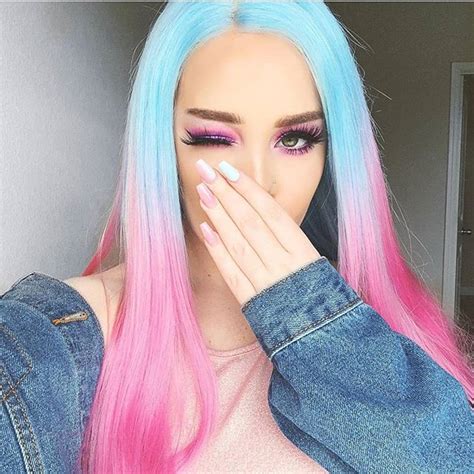 colorful hair all day on instagram “1 2 3 4 5 6 or 7 which color is your favorite 😍