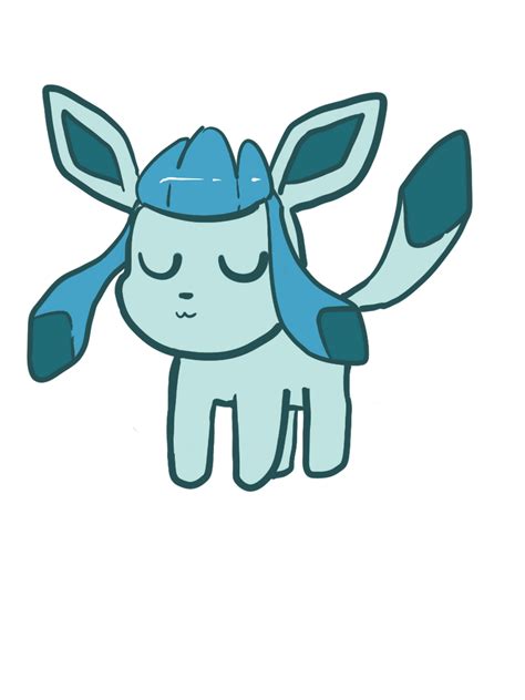 Glaceon Chibi By H2roses On Deviantart