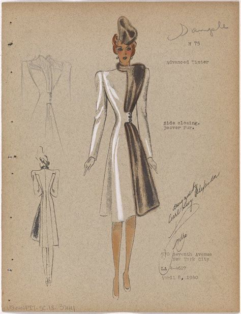 Winter 1940 30s Fashion Fashion History Fashion Beauty Old Folks