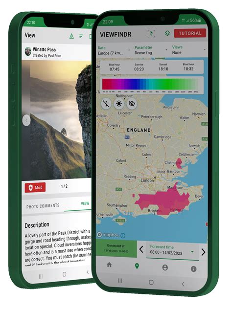Fog Height Forecast For Landscape Photos Ios Android